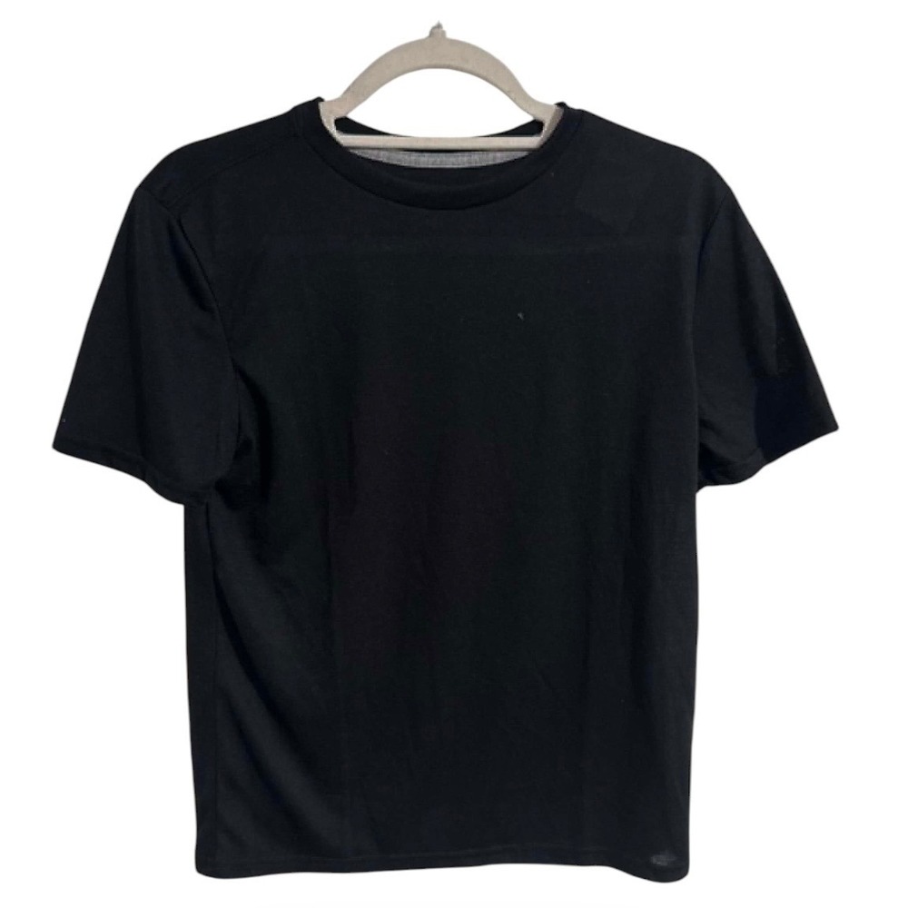 Kohl's‎ Boys Black Sleepwear Pajama Top Short Sleeve Crew Neck Size L 14/16 NEW